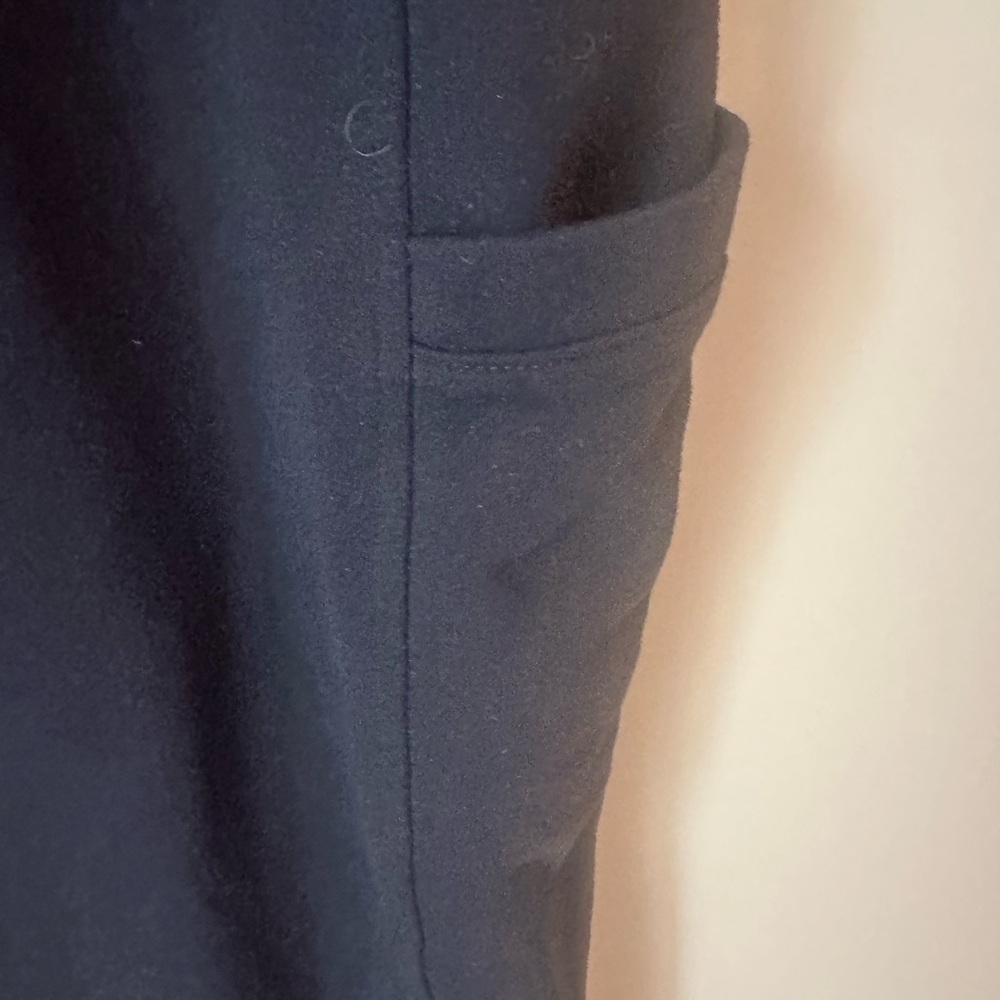 EUC T by TALBOTS Black Leggings SZ XL, side pockets - Picture 2 of 7